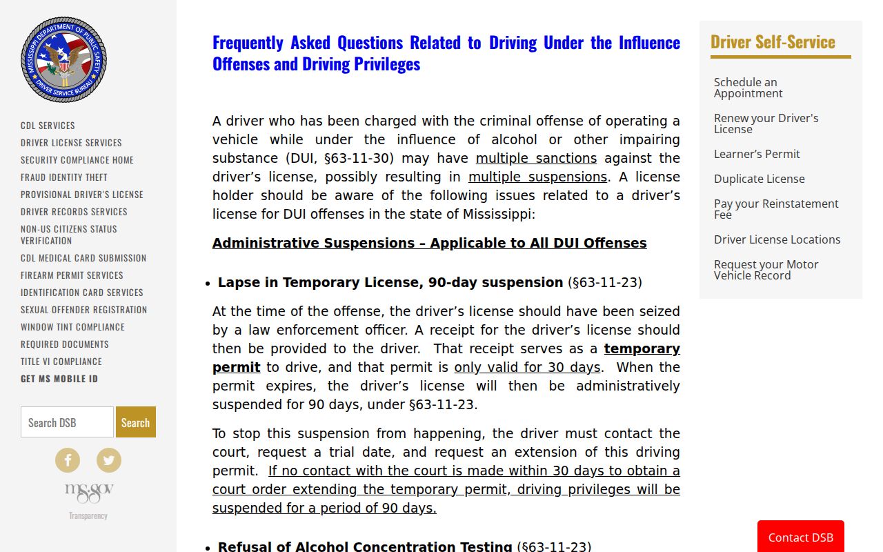 Jones County traffic court document guidance from Driver Service Bureau